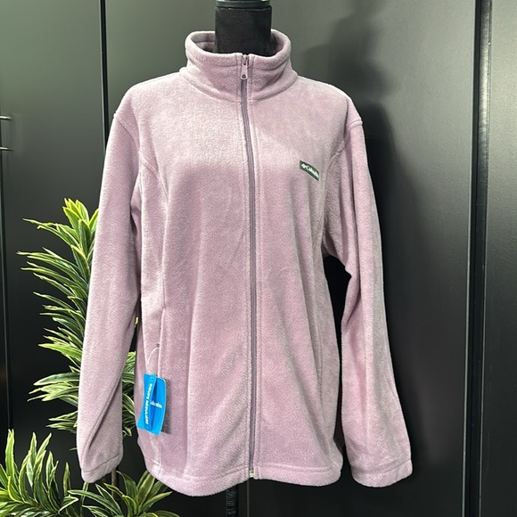 Columbia Mount Cannon Feece,full zip,regular fit,hip pockets,draw cord hem line - Picture 1 of 8